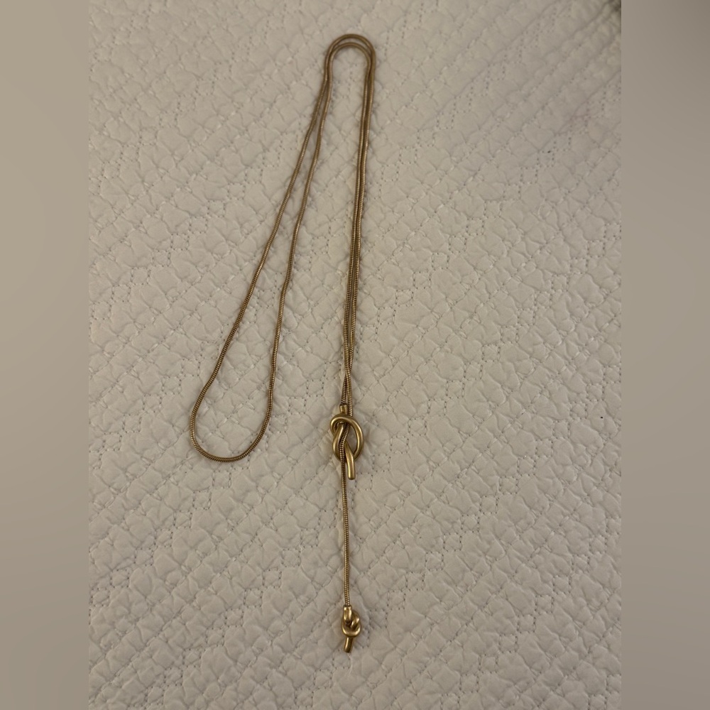 Madewell Knotshine Necklace